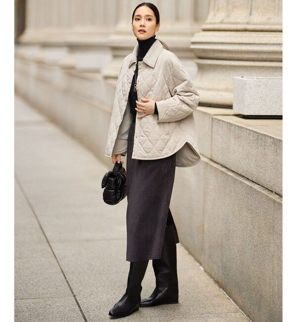 自由区「キルト アウター」|ダウン|