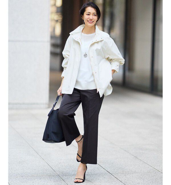 自由区「【カタログ掲載・春の必需品・オンオフ使える】コットンリネンウェザーライト コート」|その他|