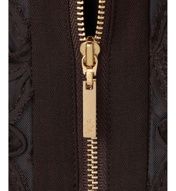 自由区「【SHIHOさん着用・展示会人気No.1・こだわり素材】テープエンブロイダリー ブルゾン」|ブルゾン・スタジャン|