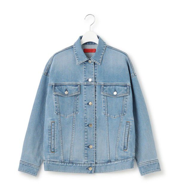 23区「【再入荷/RED CARD TOKYO&times;23区】オーバーサイズ デニム ジャケット」|デニムジャケット|