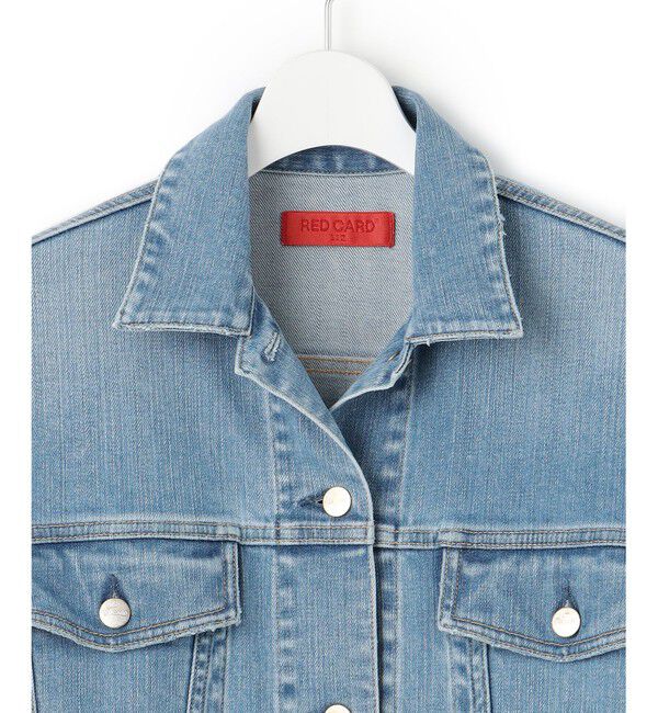 23区「【再入荷/RED CARD TOKYO&times;23区】オーバーサイズ デニム ジャケット」|デニムジャケット|