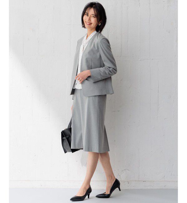 23区「【セットアップ対応】モクロディ ノーカラージャケット」|ノーカラージャケット|