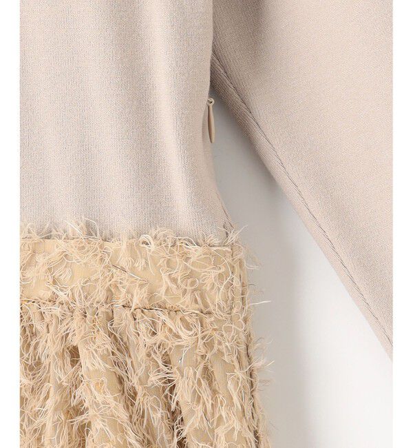 23区「【滝沢眞規子さん着用/一部店舗限定/洗える】ニットコンビジャカード ワンピース」|ワンピース|