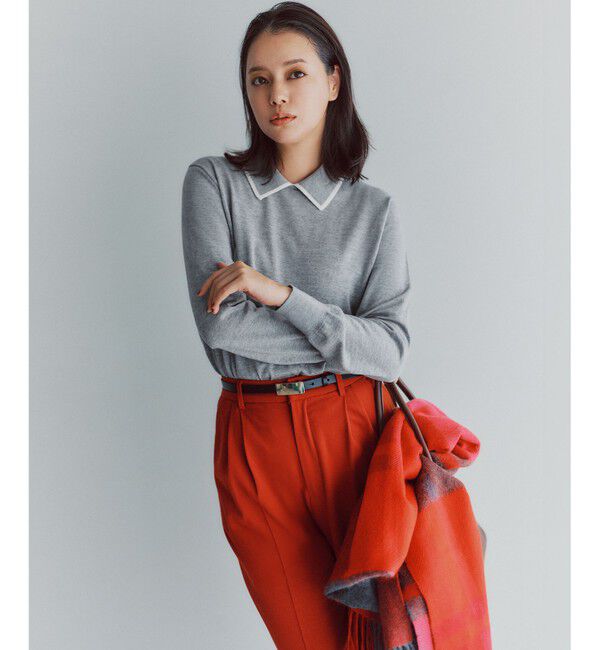 23区「【VERY掲載】カシミヤ チェック ストール」|ストール|