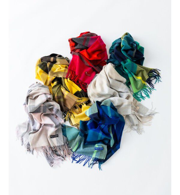 23区「【VERY掲載】カシミヤ チェック ストール」|ストール|