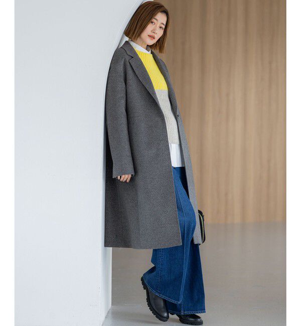 23区「ウールカシミヤビーバー チェスター コート」|チェスターコート|