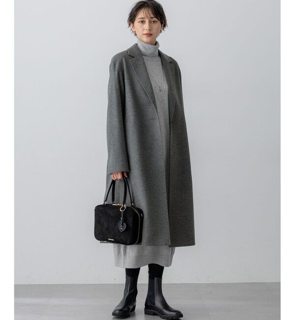 23区「ウールカシミヤビーバー チェスター コート」|チェスターコート|