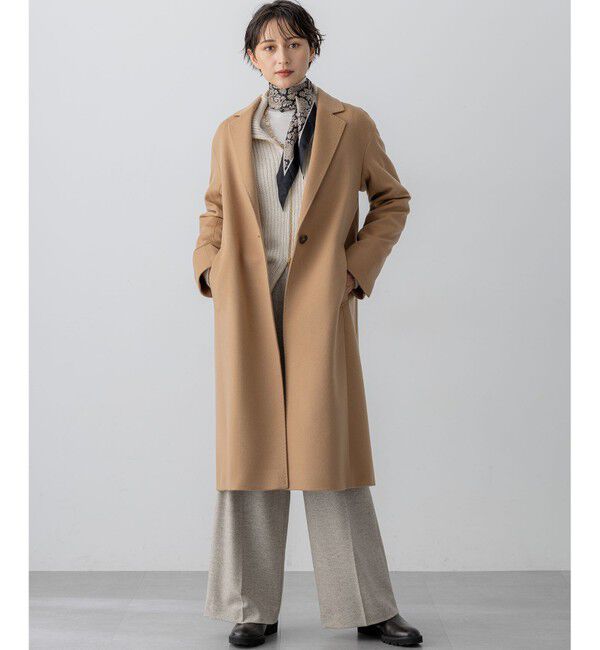 23区「ウールカシミヤビーバー チェスター コート」|チェスターコート|