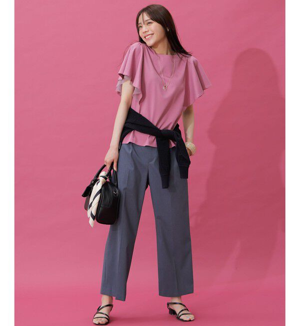 ANY SIS「【洗える】メッシュニット ブルゾン」|ブルゾン・スタジャン|