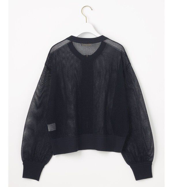 ANY SIS「【洗える】メッシュニット ブルゾン」|ブルゾン・スタジャン|