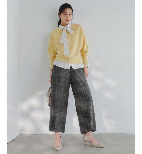 ANY SIS「CICA加工 ビューティドルマン ニット」|ニット・セーター|