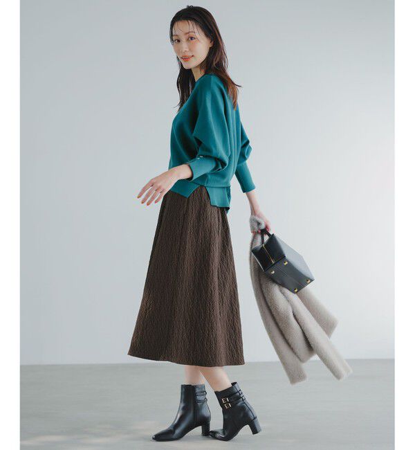 ANY SIS「CICA加工 ビューティドルマン ニット」|ニット・セーター|