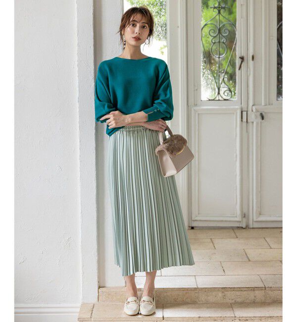 ANY SIS「CICA加工 ビューティドルマン ニット」|ニット・セーター|