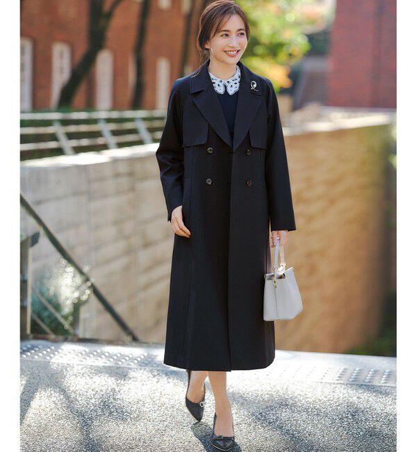 ANY SIS「エレガントロング トレンチ コート」|トレンチコート|