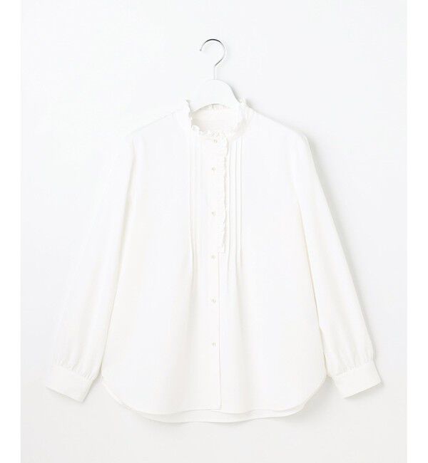 ANY SIS「フリルスタンド シャツ」|シャツ・ブラウス|
