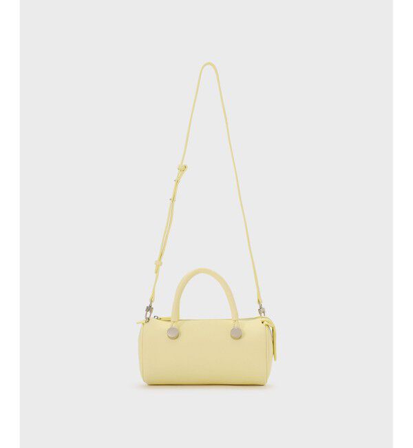  「ADD CULUMN DRUM BAG」|ハンドバッグ|イエロー