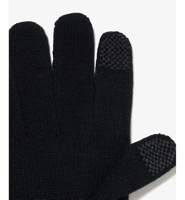 LACOSTE「ケーブルニットグローブ」|手袋|