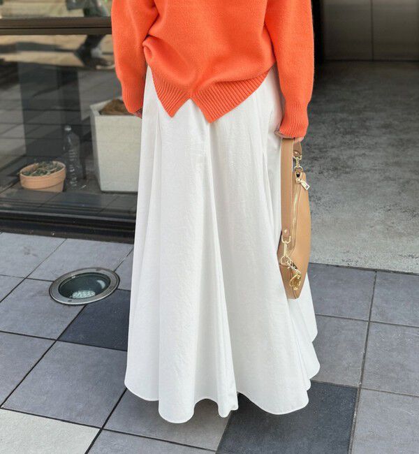 NOLLEY'S「【追加】【WEB＆一部店舗限定色あり】ウォッシャブルヴィンテージタフタマチ入りマキシスカート」|スカート|