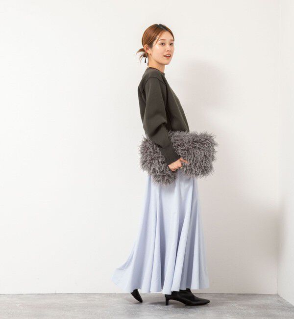 NOLLEY'S「【追加】【WEB＆一部店舗限定色あり】ウォッシャブルヴィンテージタフタマチ入りマキシスカート」|スカート|