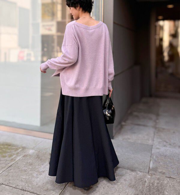 NOLLEY'S「【追加】【WEB＆一部店舗限定色あり】ウォッシャブルヴィンテージタフタマチ入りマキシスカート」|スカート|