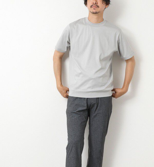 NOLLEY'S goodman「《ビジカジ対応》シルケットスムースドレスTシャツ 25SS」|Tシャツ・カットソー|