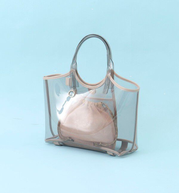 NOLLEY'S「PVCトート＆メッシュ巾着バッグ」|トートバッグ|