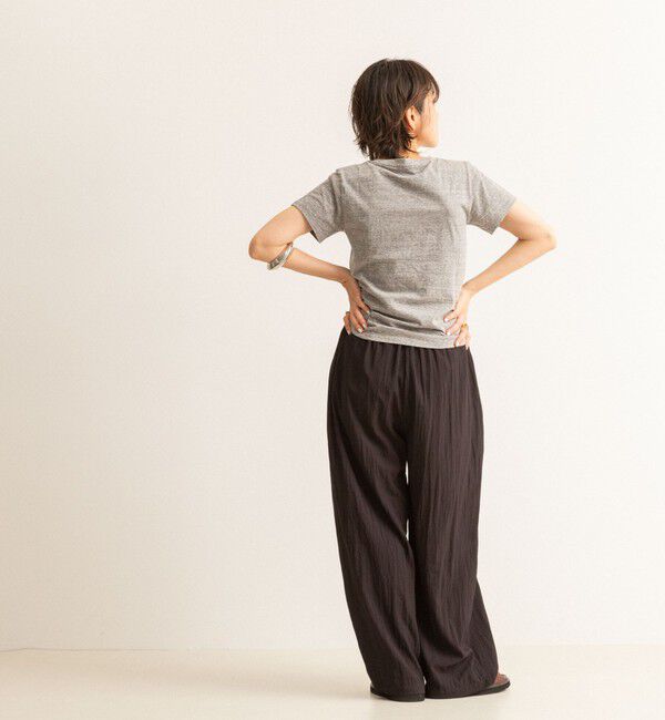 NOLLEY'S「【MAQWEL/マクウェル】MARUDOハーフスリーブTee」|Tシャツ・カットソー|