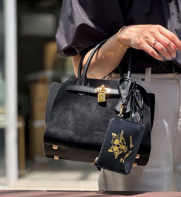 NOLLEY'S「【SINBONO/シンボノ】 スエードコンビトートバッグ」|トートバッグ|