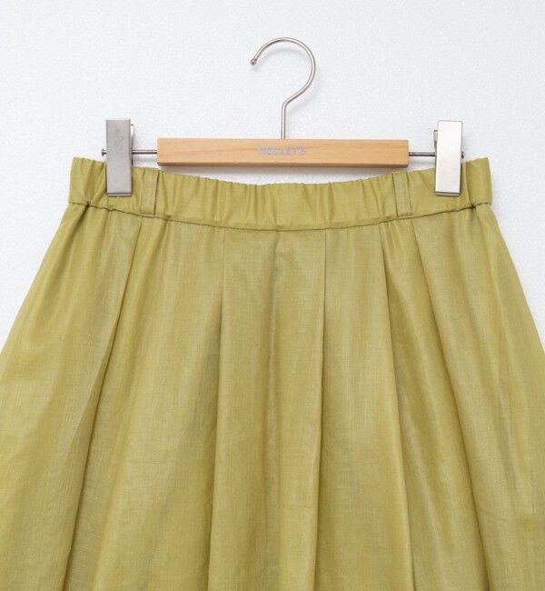 NOLLEY'S「シアーチンツタックスカート」|フレア|