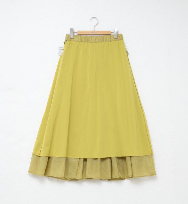 NOLLEY'S「シアーチンツタックスカート」|フレア|