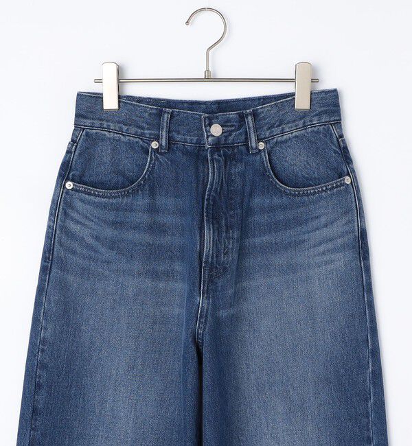 Rie Miller「【RM denim】ソフトルーズストレートデニム」|デニム|