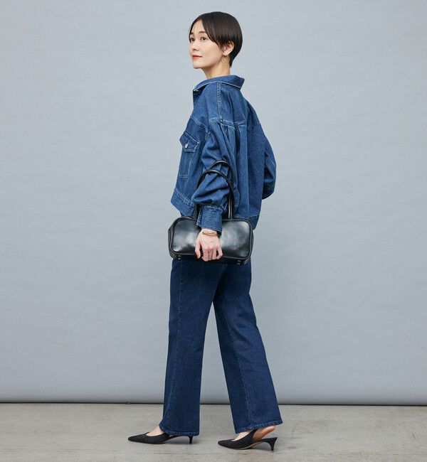 Rie Miller「【RM denim】袖ボリュームGジャン」|デニムジャケット|