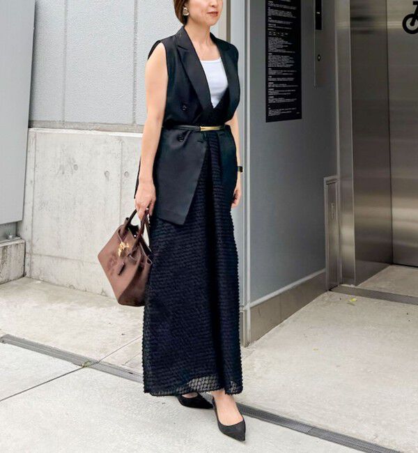 NOLLEY'S「リネン風シアージレ」|ベスト・ジレ|