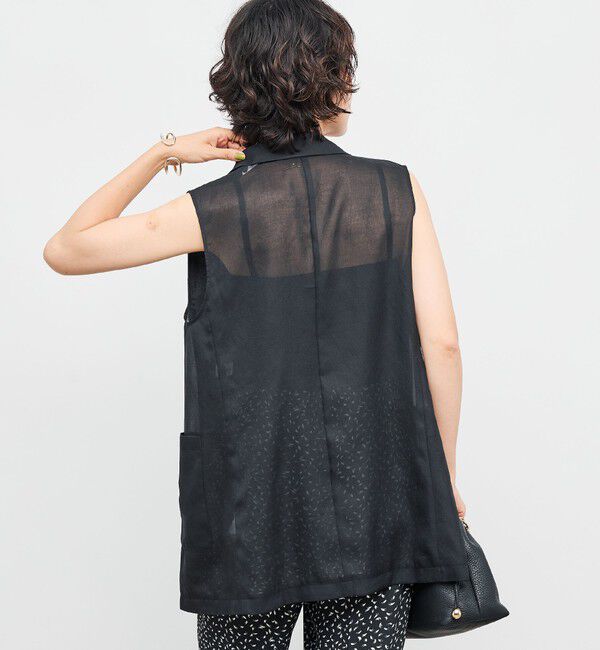 NOLLEY'S「リネン風シアージレ」|ベスト・ジレ|