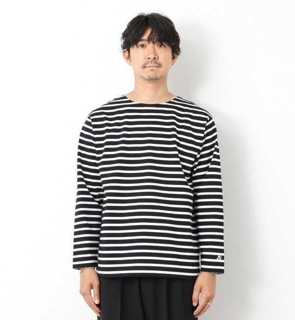 NOLLEY'S goodman「MVSシルケットボーダーBN」|Tシャツ・カットソー|
