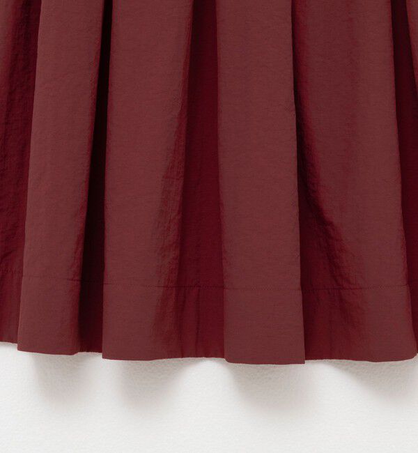 NOLLEY'S「ウォッシャブルバルキータフタタックスカート」|フレア|