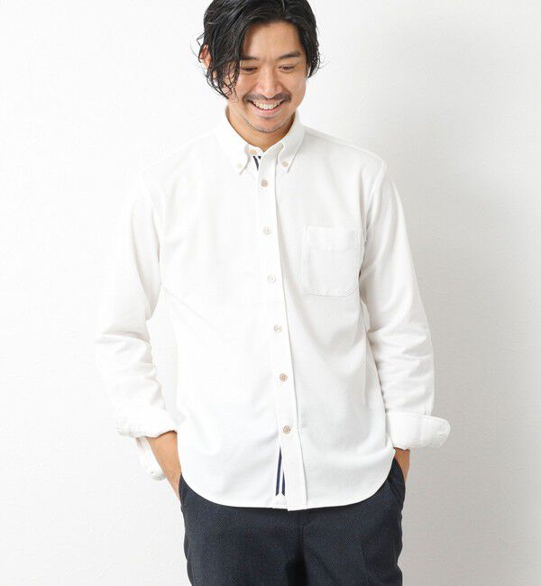 NOLLEY'S goodman「《ビジカジ対応》【ALBINI】吸水速乾テープBD 25AW」|シャツ・ブラウス|