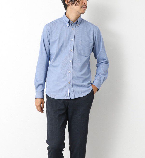 NOLLEY'S goodman「《ビジカジ対応》【ALBINI】吸水速乾テープBD 25AW」|シャツ・ブラウス|