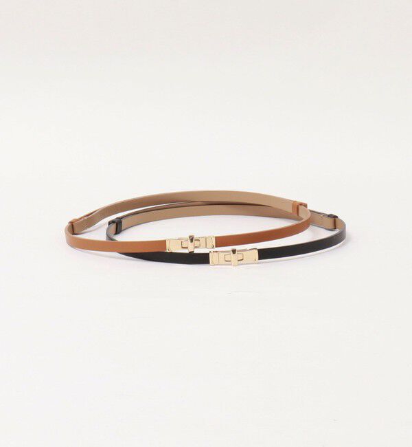 NOLLEY'S「スリムヒネリスライドベルト」|ベルト|