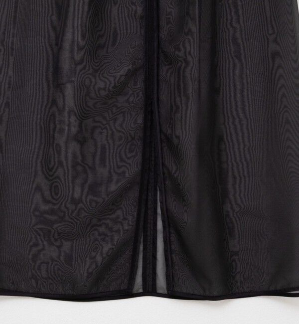 MAQWEL「【MAQWEL/マクウェル】ウォッシャブルオーガンジースカート」|タイト|