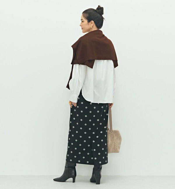 NOLLEY'S「パール釦ビブヨーク4WAYフリルブラウス」|シャツ・ブラウス|