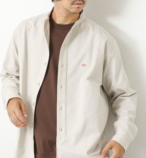 NOLLEY'S goodman「【DANTON/ダントン】DT-B0280 SOX BAND COLLAR SHIRT 25AW」|シャツ・ブラウス|キナリ