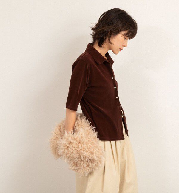 MAQWEL「【MAQWEL/マクウェル】ウォッシャブルタックワイドパンツ」|その他|