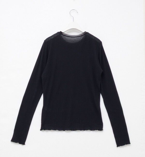 NOLLEY'S「ウォッシャブルシアーフライスロンT」|Tシャツ・カットソー|