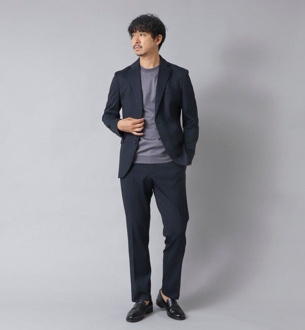 NOLLEY'S goodman「【ACTIVE SECT】《セットアップ》ポンチプリントスーツ ジャケット&パンツ 25AW」|スーツ|