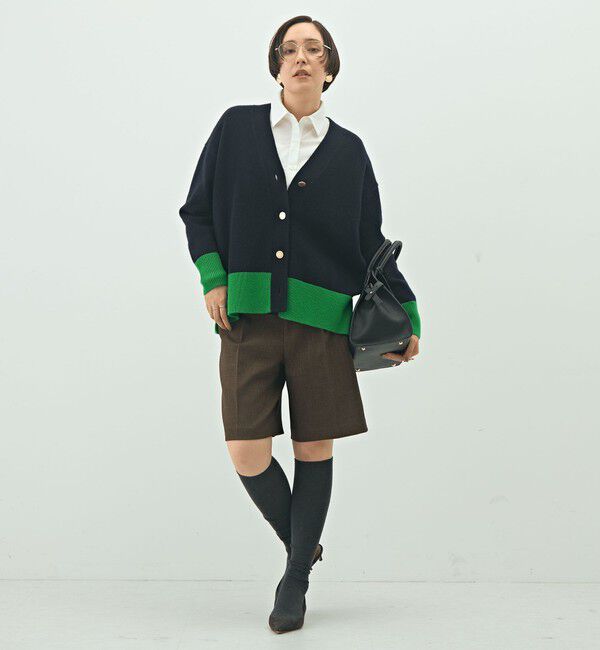 NOLLEY'S「5GノアリスゆったりVネックカーディガン」|カーディガン|