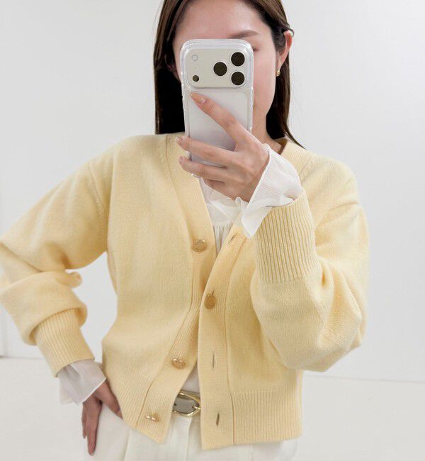 NOLLEY'S「5GノアリスVネックカーディガン」|カーディガン|