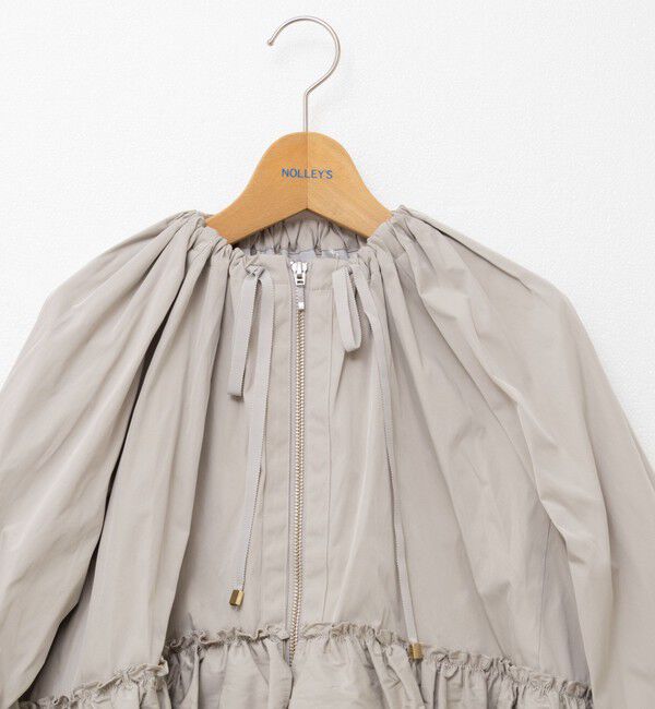 NOLLEY'S「【MARILYN MOON/マリリーンムーン】スパイラルタフタラッフルブルゾン」|ブルゾン・スタジャン|