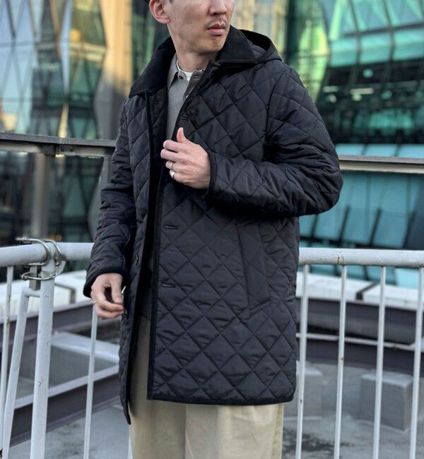 NOLLEY'S goodman「【Traditional weatherwear】別注 DERBY HOOD キルティングジャケット 25AW」|ブルゾン・スタジャン|