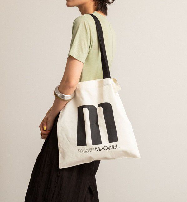 MAQWEL「【MAQWEL/マクウェル】TOTE BAG」|トートバッグ|キナリ